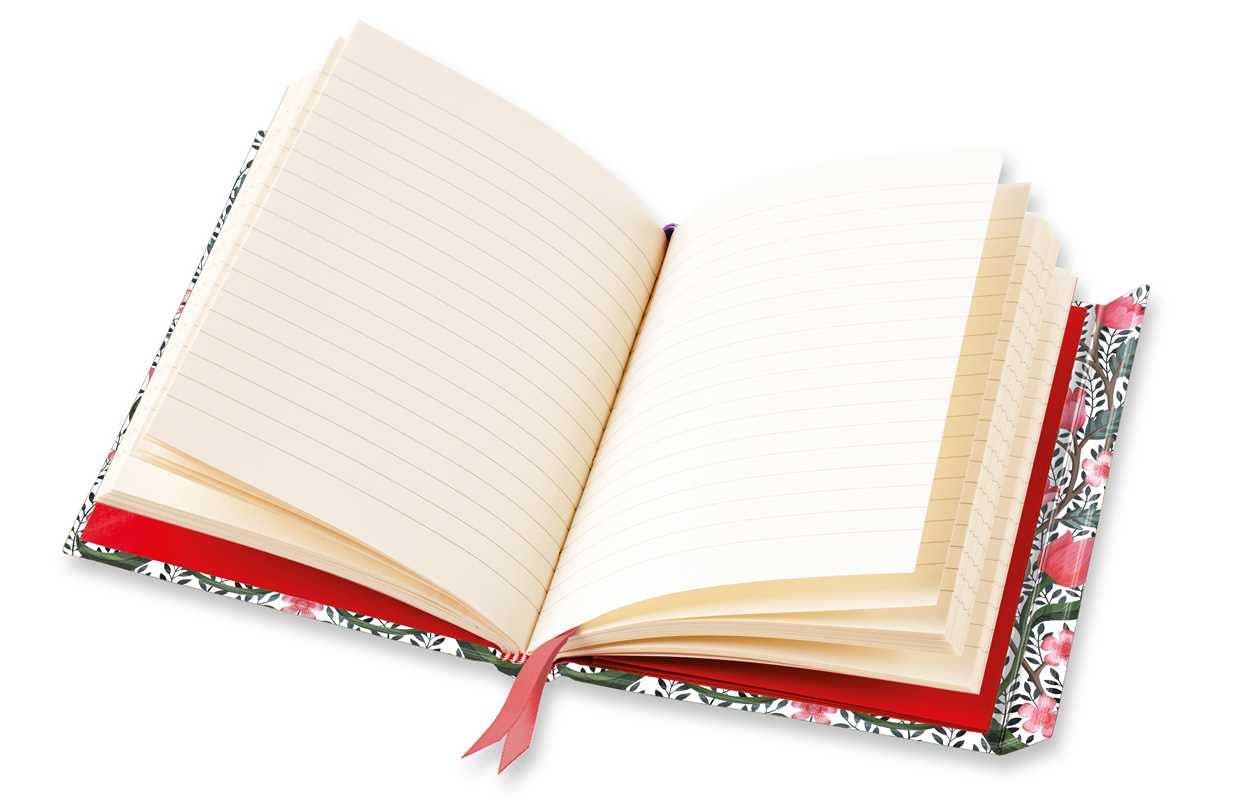 Floral Vine Blank Foiled Notebook / Journal (Magnetic Close)
