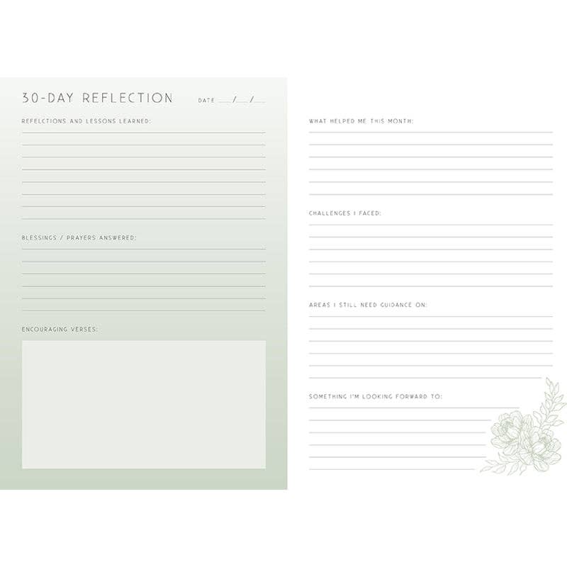 PRAYER: 90 Day Daily Reflection Journal