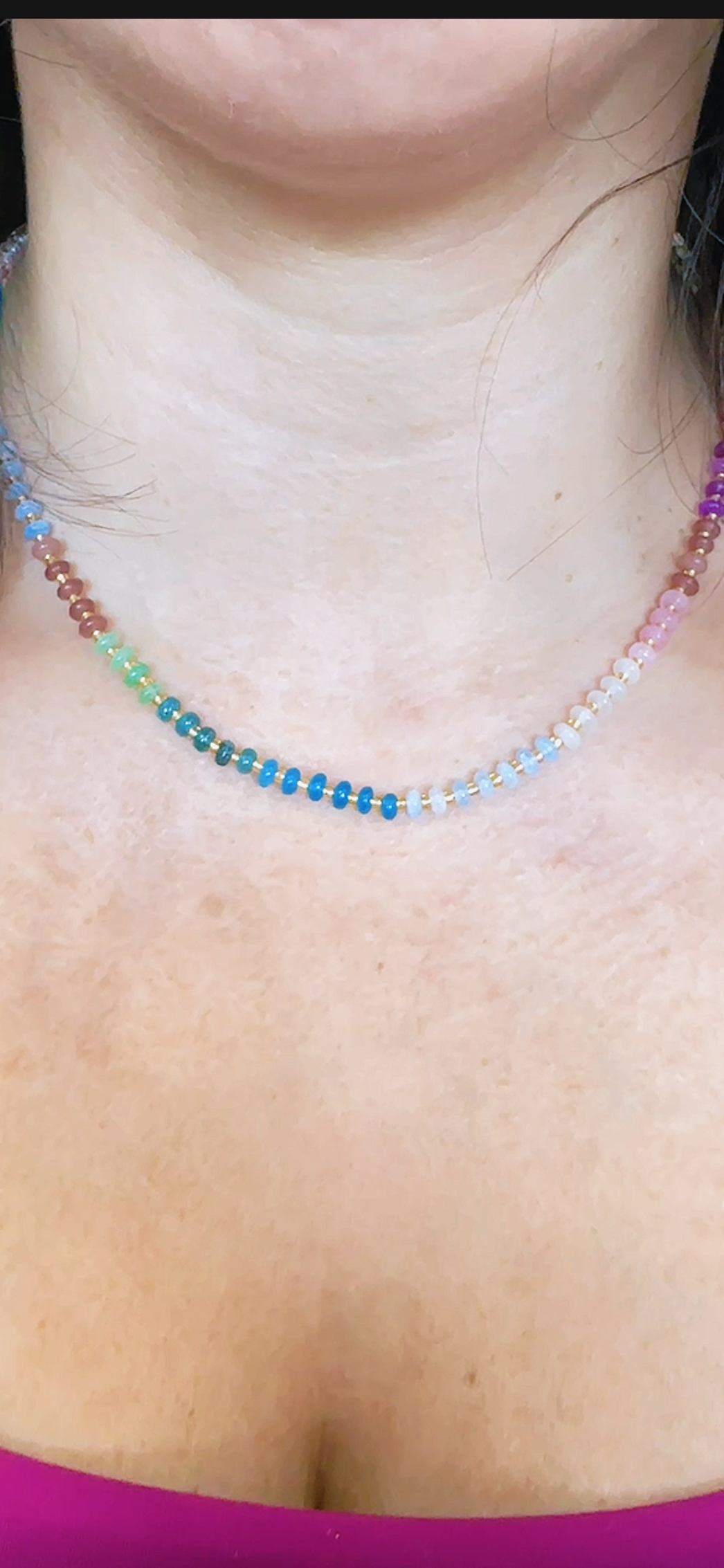 Multicolored Beaded Necklace