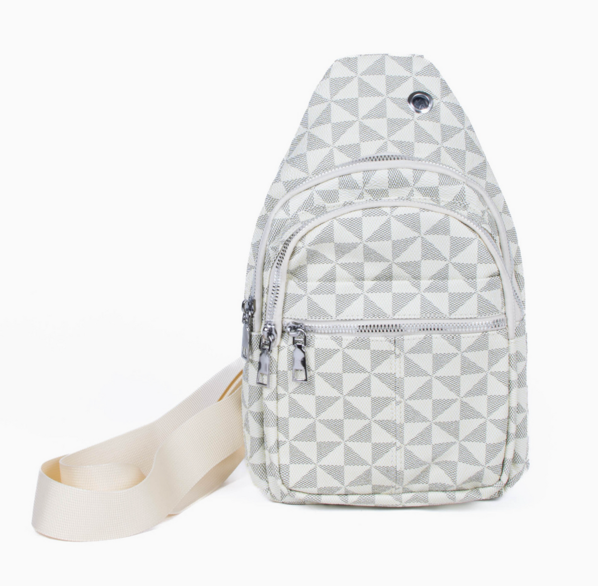 Geometric Crossbody Sling Bag