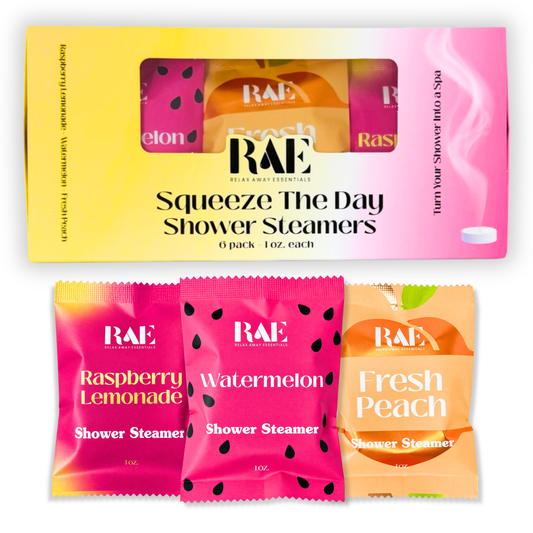 Squeeze The Day Fruity Shower Steamers 6 Pack