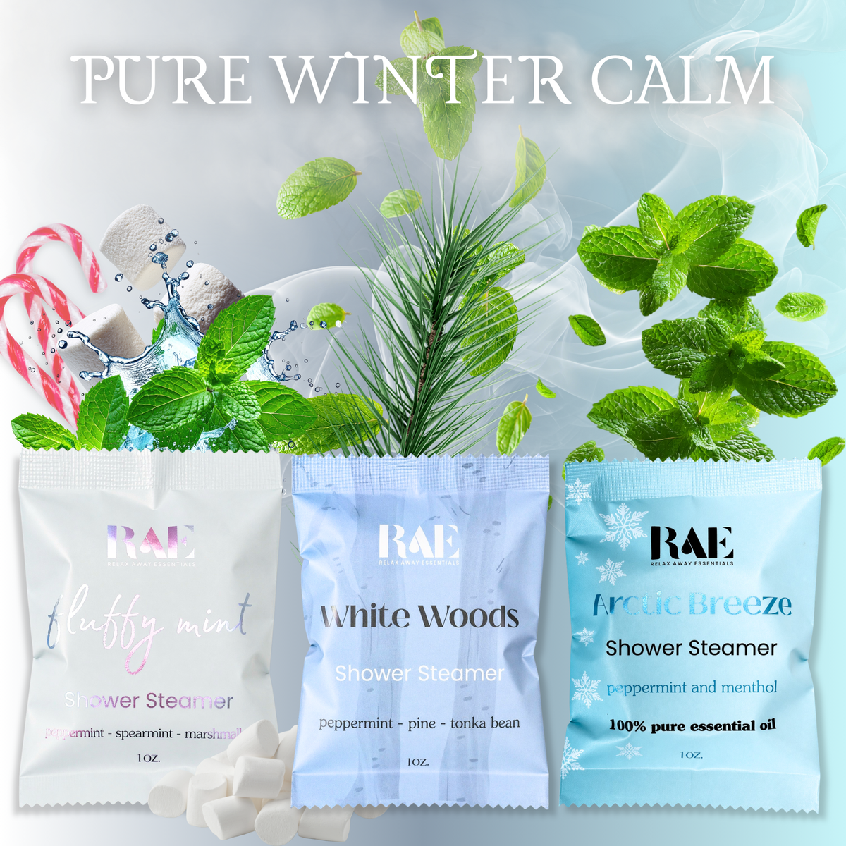 Frost and Fir Shower Steamers 6 Pack