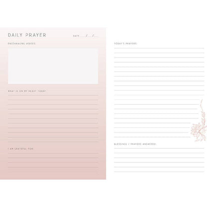PRAYER: 90 Day Daily Reflection Journal