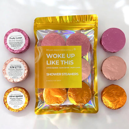 Woke Up Like This Shower Steamers 6 Pack