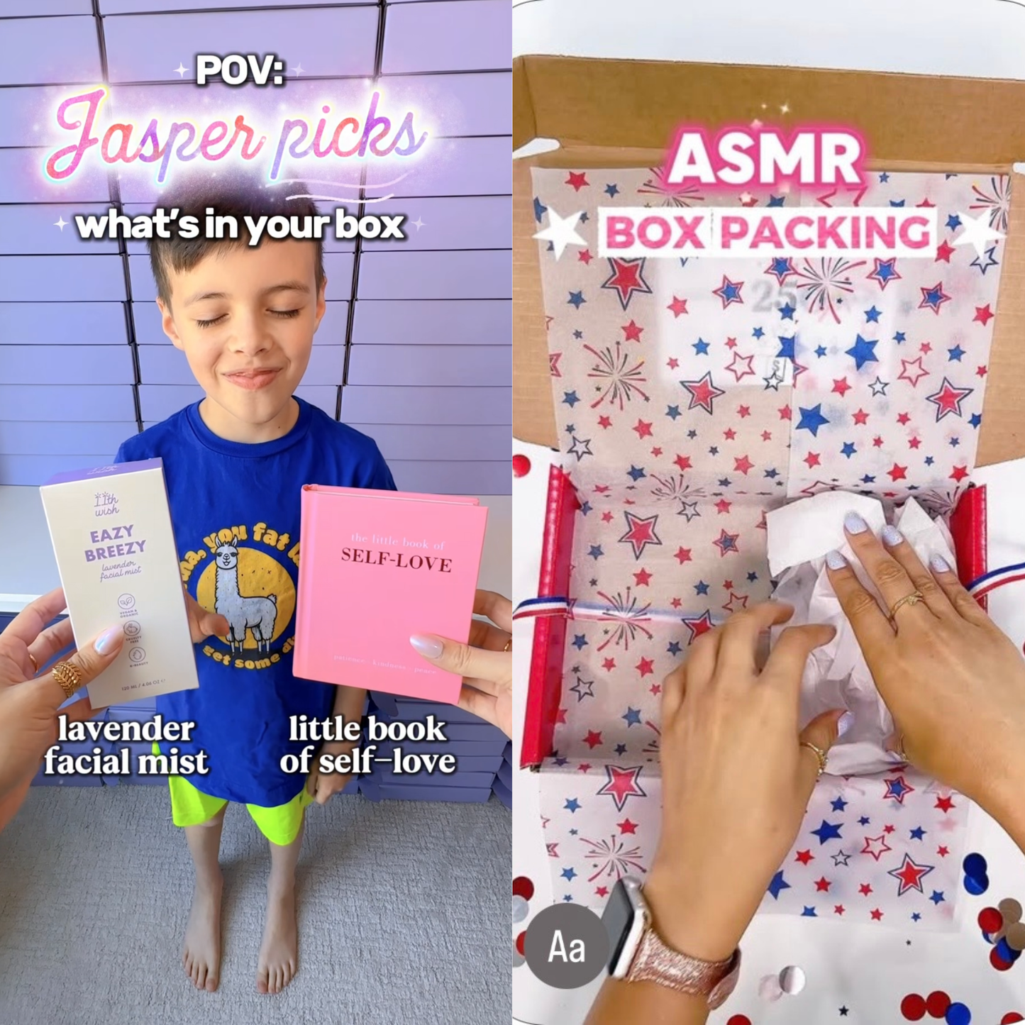 Personalized Order Packing Video (ADD-ON)