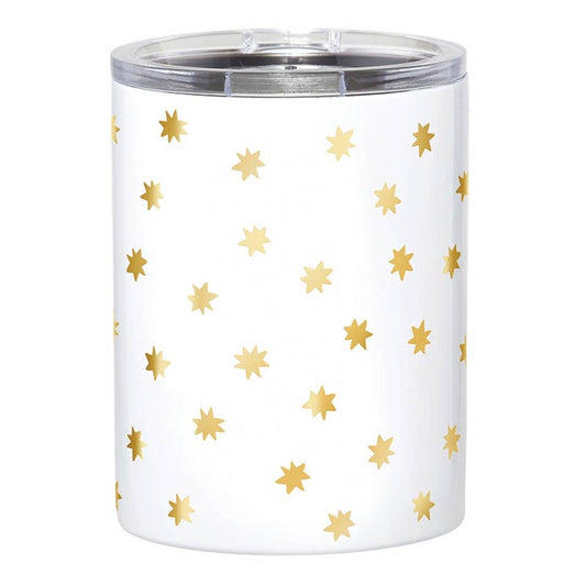 Stainless Steel Tumbler - Gold Stars