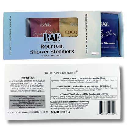 Retreat Shower Steamers 6 Pack