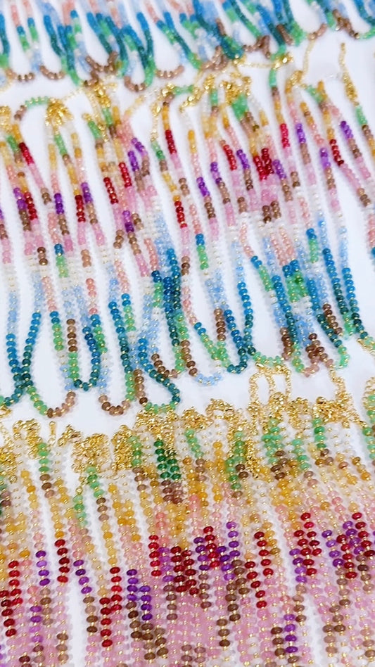 Multicolored Beaded Necklace