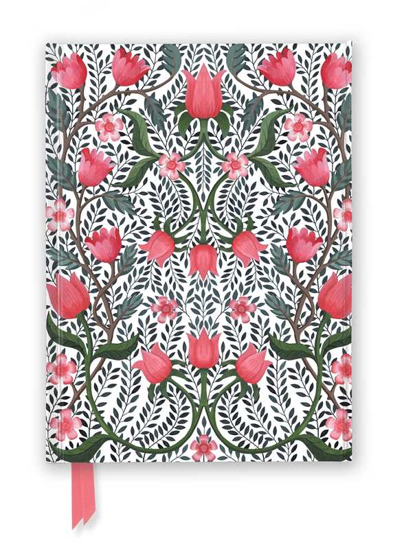 Floral Vine Blank Foiled Notebook / Journal (Magnetic Close)