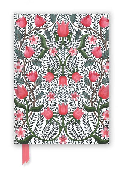Floral Vine Blank Foiled Notebook / Journal (Magnetic Close)