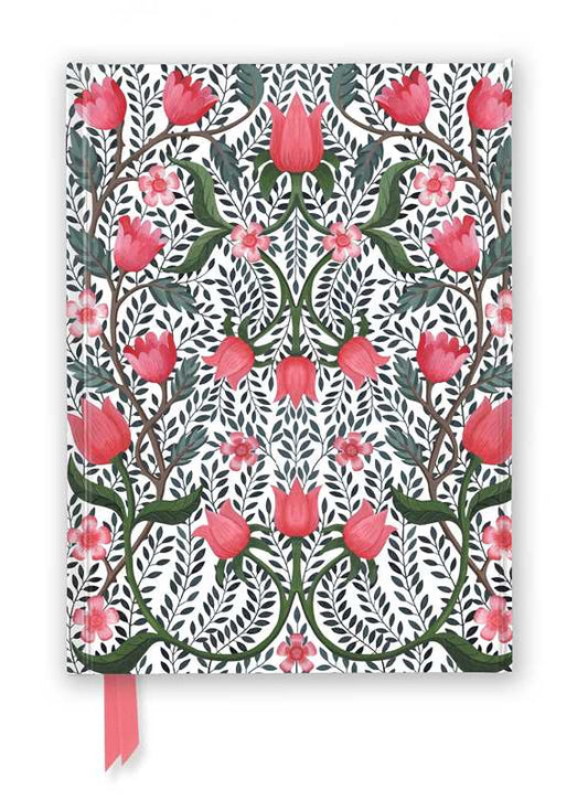 Floral Vine Blank Foiled Notebook / Journal (Magnetic Close)