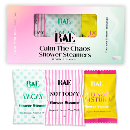 Calm The Chaos 6 Pack Shower Steamers