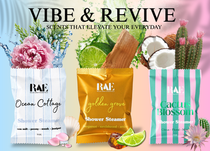 Vibe and Revive Shower Steamers 6 Pack