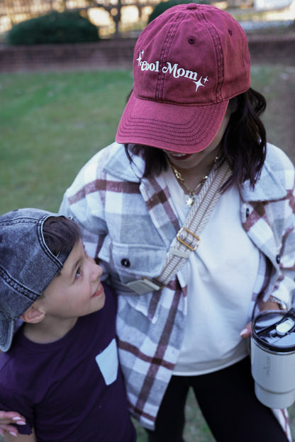 Cool Mom Vintage Embroidered Dad Hat