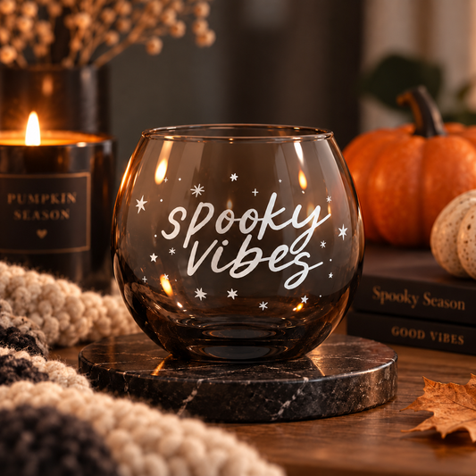 Roly Poly Glass - Spooky Vibes