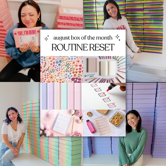 August Box of the Month: Routine Reset