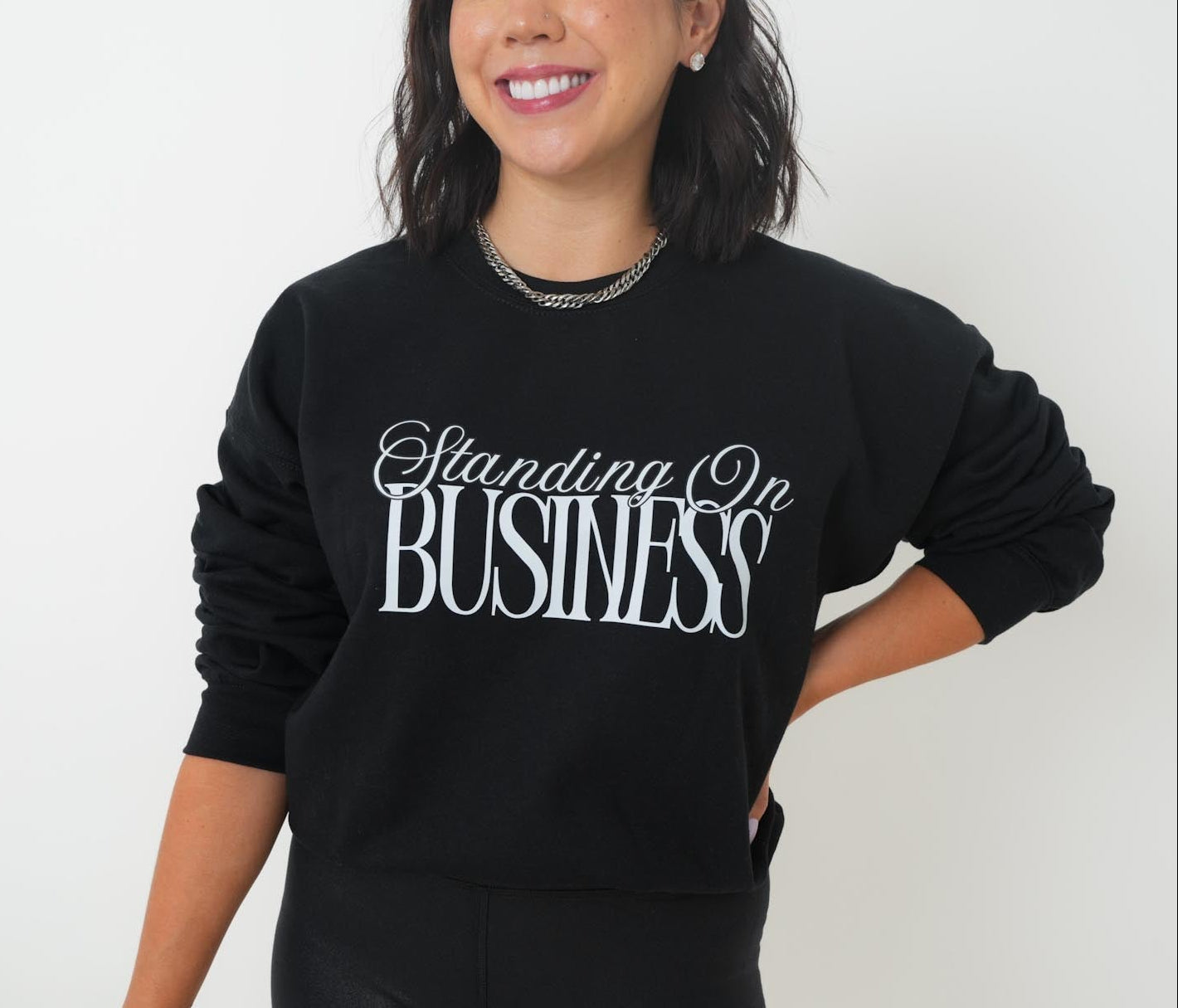 Standing On Business Crewneck Sweatshirt