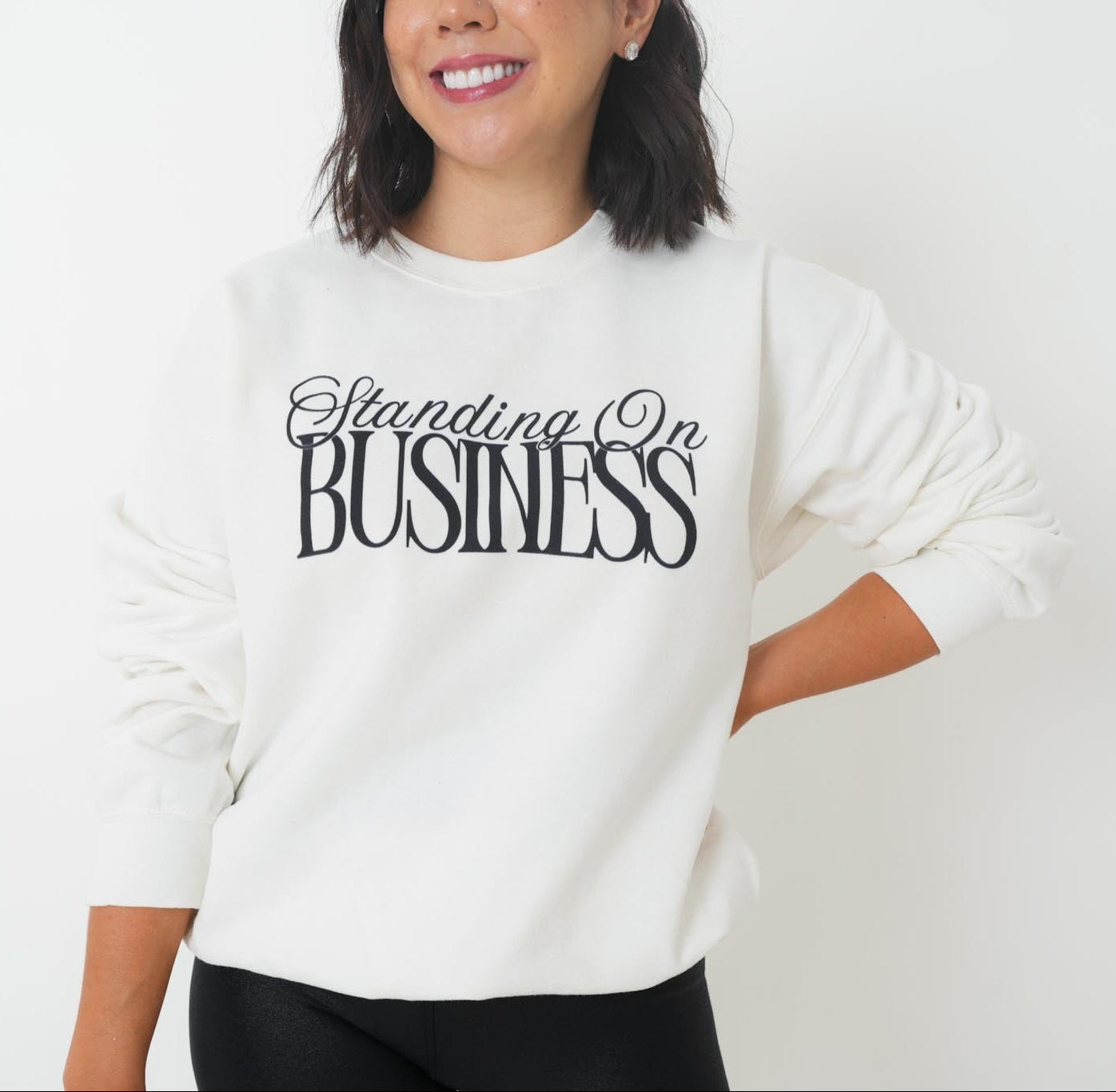 Standing On Business Crewneck Sweatshirt