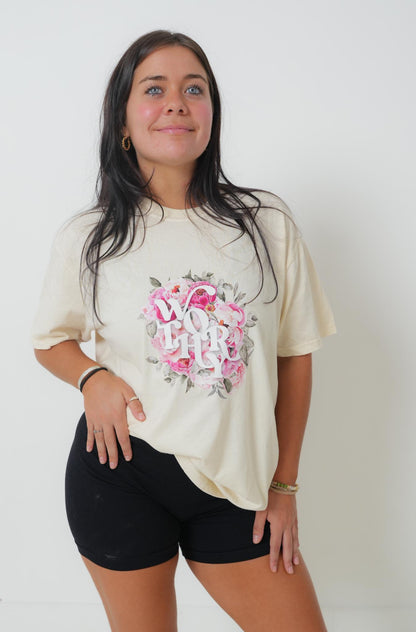 Worthy Floral Graphic Tee