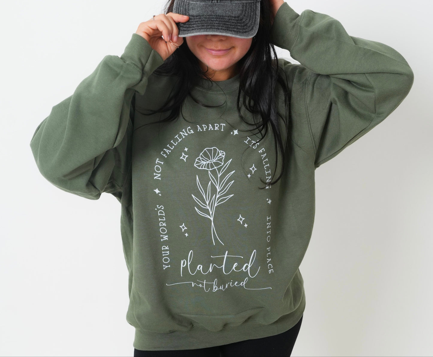 Planted Not Buried Crewneck Sweatshirt