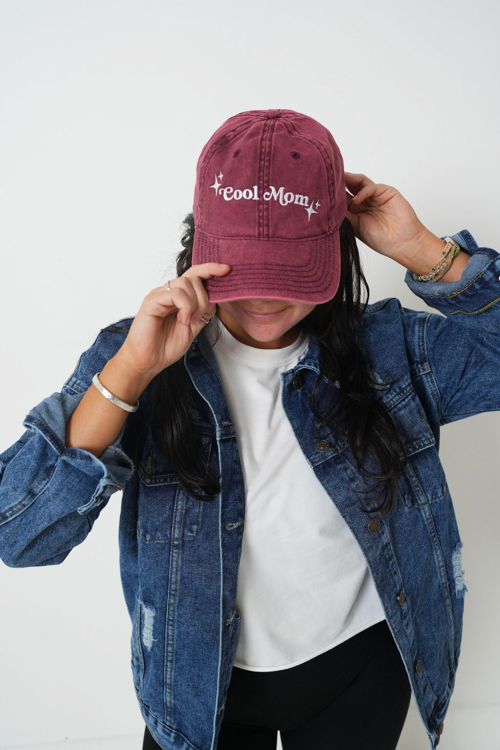 Cool Mom Vintage Embroidered Dad Hat
