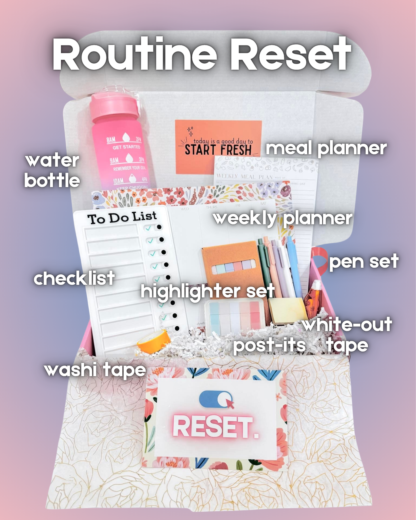 Routine Reset (AUGUST BOX)