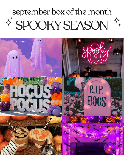 September Box of the Month: Spooky Season