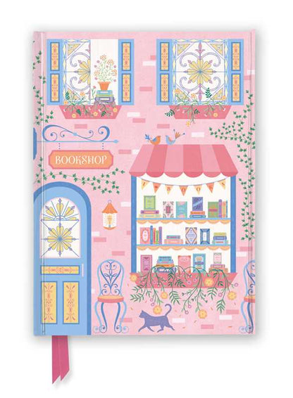 Bookshop Blank Foiled Notebook / Journal (Magnetic Close)