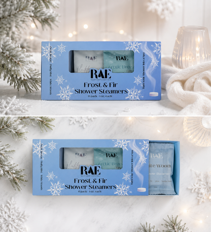 Frost and Fir Shower Steamers 6 Pack