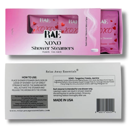 XOXO Shower Steamers