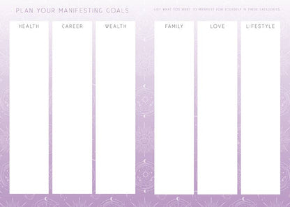 MANIFESTING: 90 Day Daily Reflection Journal