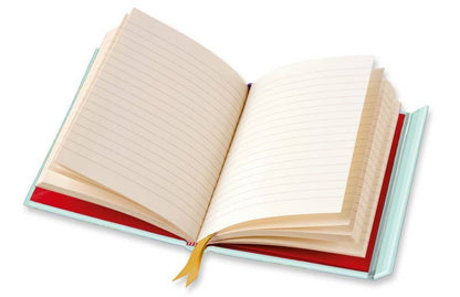 Wildflower Bee Blank Foiled Notebook / Journal (Magnetic Close)