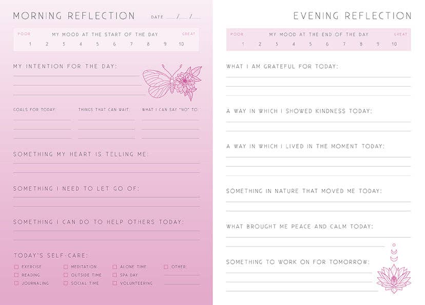 GRACE: 90 Day Daily Reflection Journal