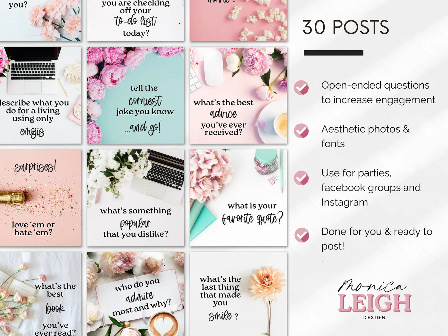 Engagement Graphics for Social Sellers