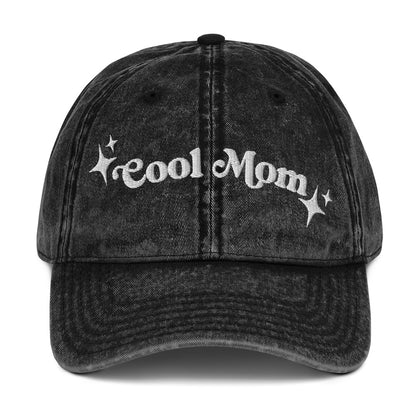 Cool Mom Vintage Embroidered Dad Hat
