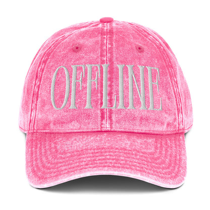 Offline Vintage Embroidered Dad Hat